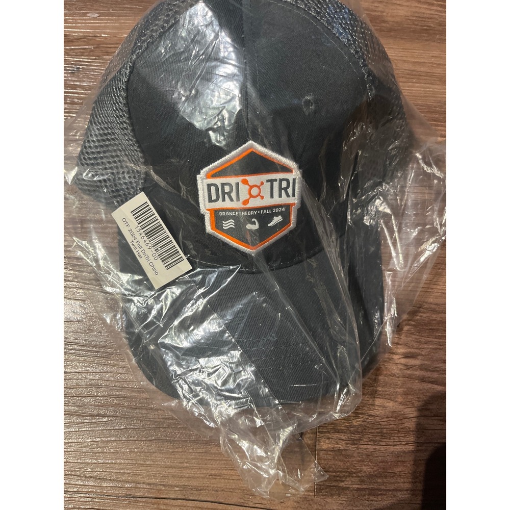 Orange Theory Dri Tri Fall 2024 Men's Charcoal Gray Trucker Hat Snapback